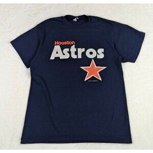 Vintage 80s Logo 7 Houston Astros T-Shirt Mens L Single-Stitch Made in USA